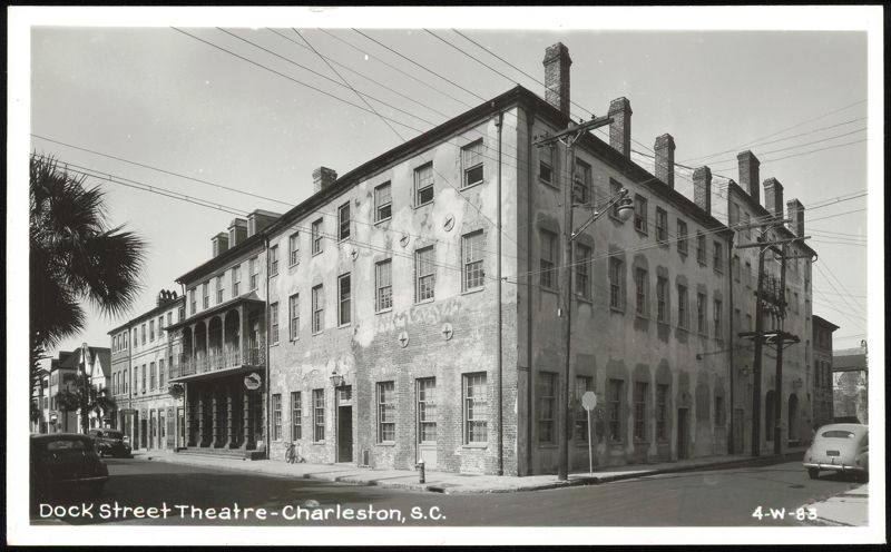 Dock Street Theatre, Charleston, S.C. South Carolina