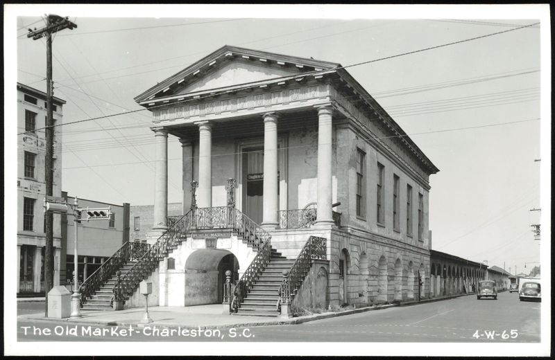 The Old Market Building with Grand Staircase Charleston South Carolina