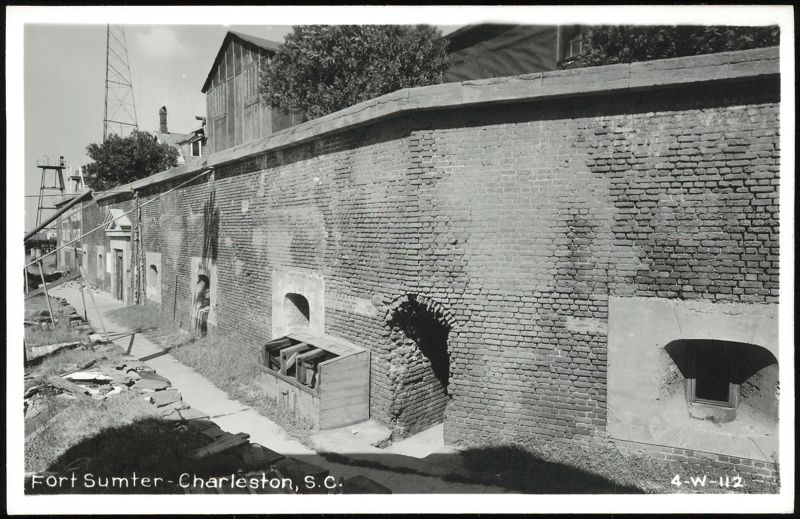 Fort Sumter, Brick Walls and Structures Charleston South Carolina