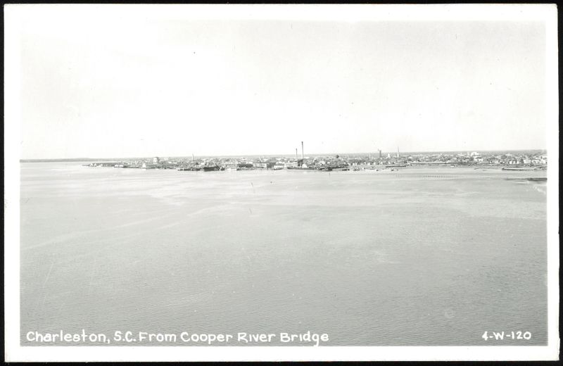 Charleston from Cooper River Bridge South Carolina