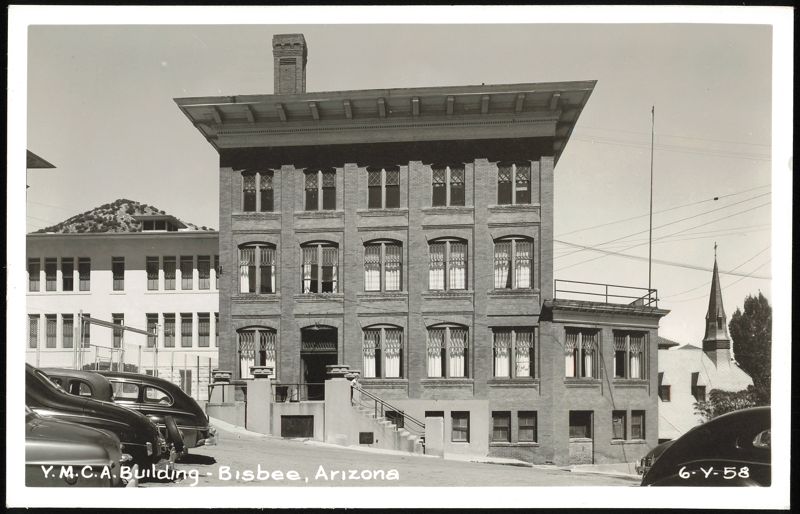 Y.M.C.A. Building, Brick Architecture Bisbee Arizona