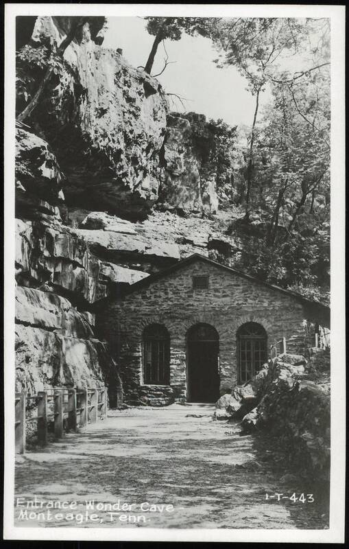 Entrance Wonder Cave, Monteagle Tennessee
