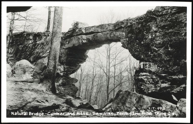 Natural Bridge, Cumberland Mountains, Sewanee Tennessee