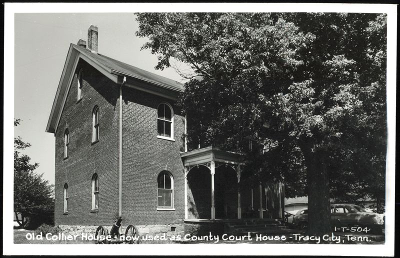 Old Collier House - now used as County Court House Tracy City Tennessee