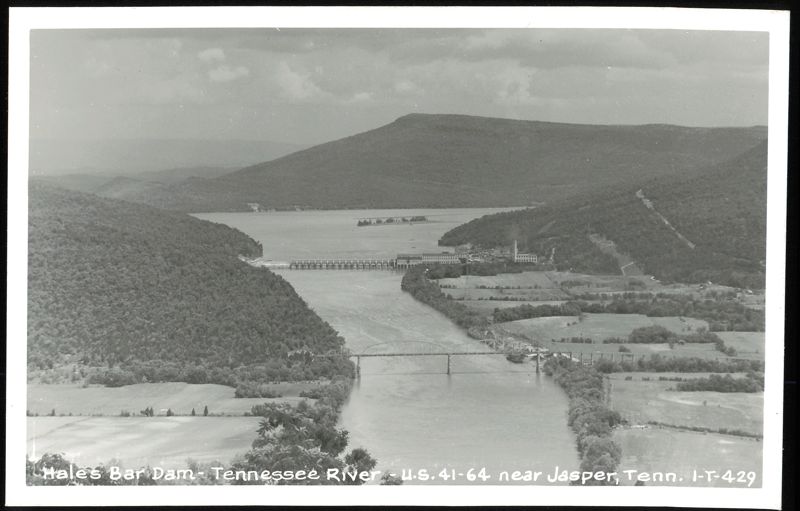 Hales Bar Dam, Tennessee River, U.S. 41-64 near Jasper, TN