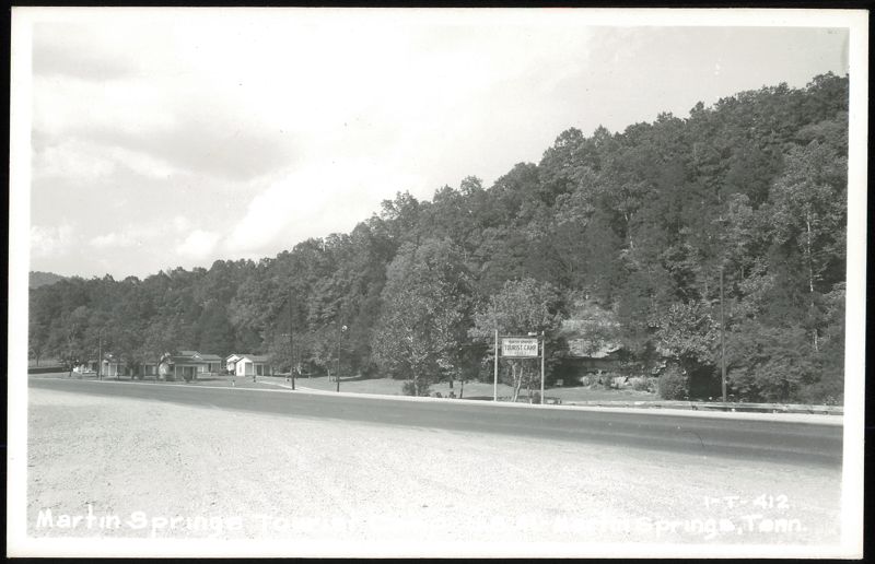 Martin Springs Tourist Camp with Cabins Tennessee