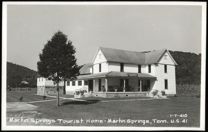 Martin Springs Tourist Home Tennessee