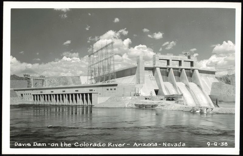 Davis Dam on the Colorado River Bullhead City Arizona