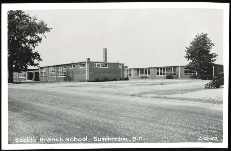 Scott's Branch School Summerton South Carolina
