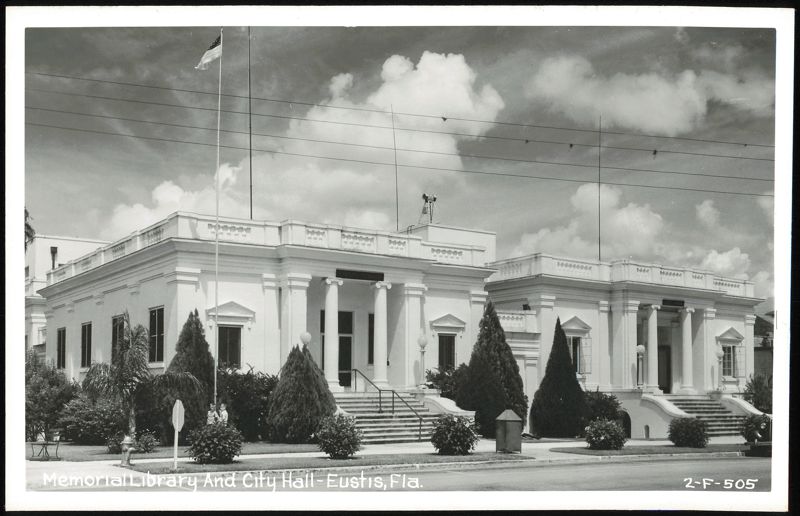Memorial Library and City Hall Eustis Florida