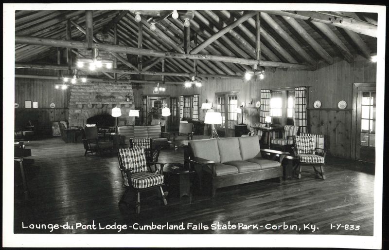 Lounge-du Pont Lodge, Cumberland Falls State Park Corbin Kentucky