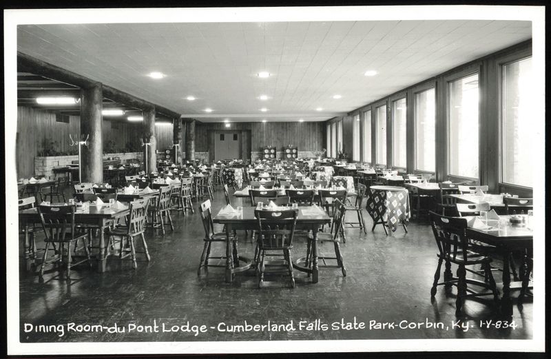 Dining Room - du Pont Lodge - Cumberland Falls State Park Corbin Kentucky