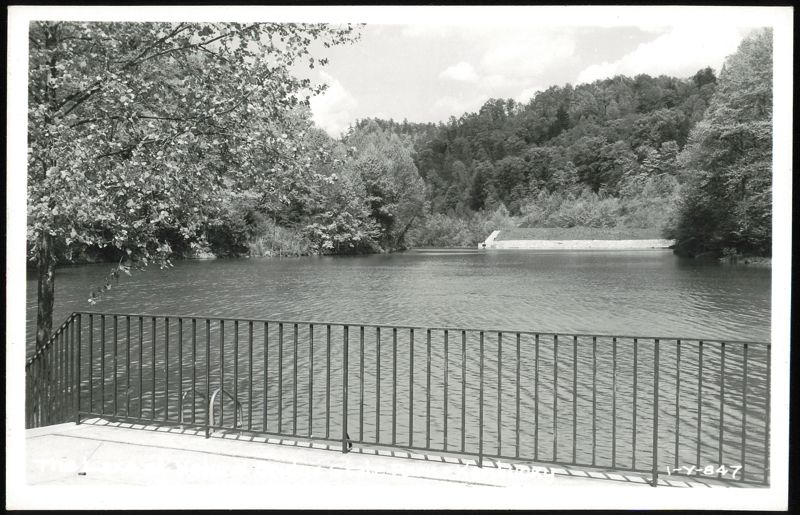 The Lake at Natural Bridge State Park Kentucky