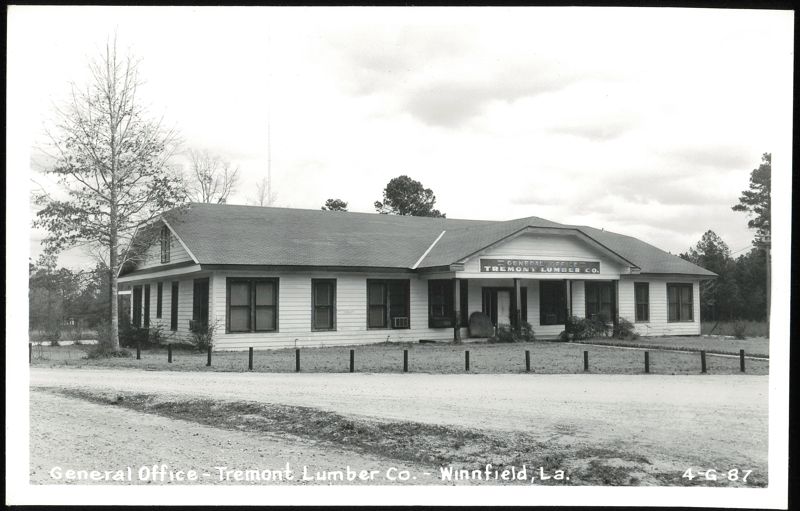 General Office - Tremont Lumber Co. Winnfield Louisiana