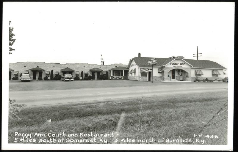 Peggy Ann Court and Restaurant Somerset Kentucky