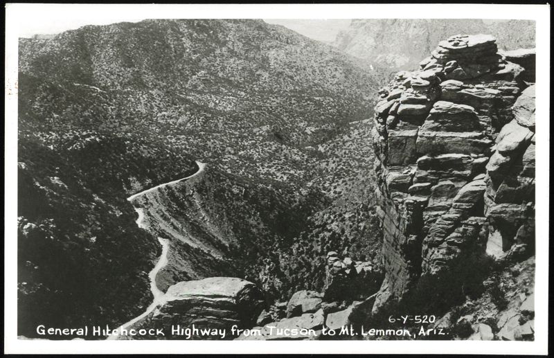 General Hitchcock Highway from Tucson to Mt. Lemmon Arizona