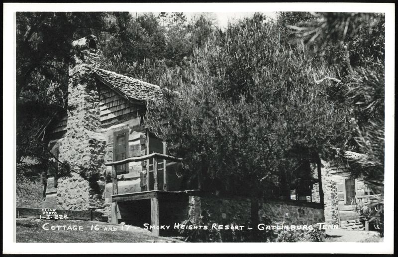 Cottage 16 and 17, Smoky Heights Resort Gatlinburg Tennessee