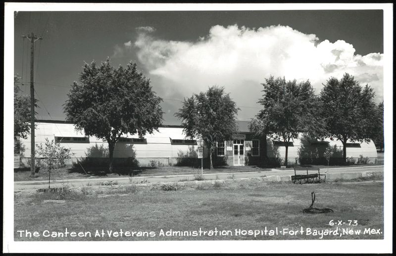 Canteen at Veterans Administration Hospital, Fort Bayard New Mexico