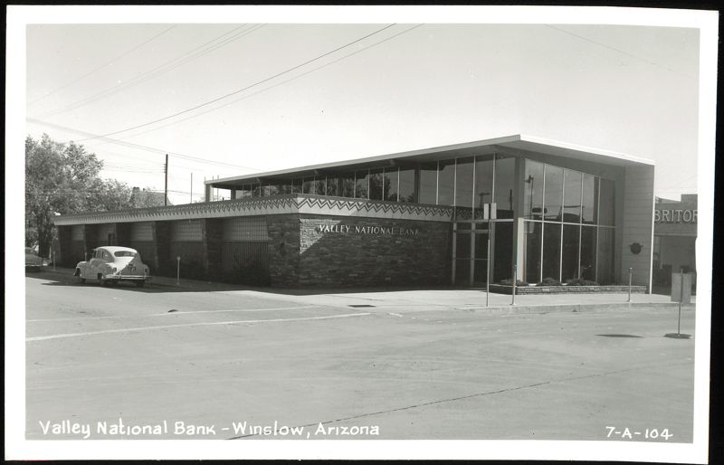 Valley National Bank Building Winslow Arizona