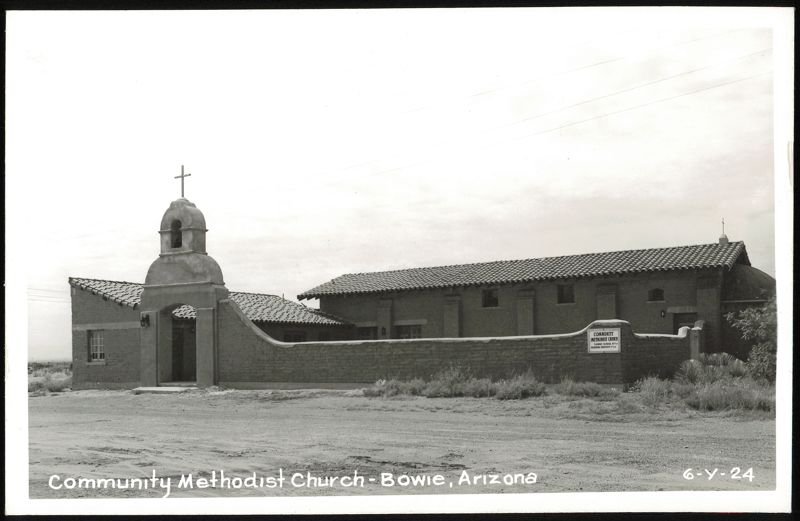 Community Methodist Church, Bowie, Arizona