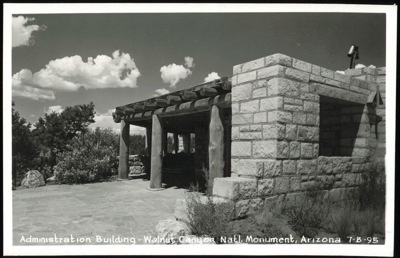 Administration Building - Walnut Canyon Natl. Monument Flagstaff Arizona