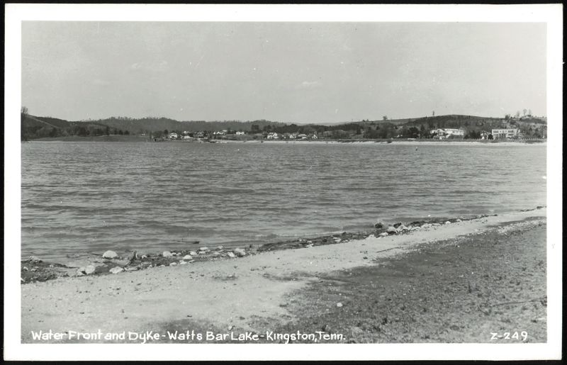 Water Front and Dyke - Watts Bar Lake Kingston Tennessee