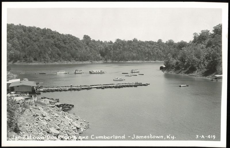Jamestown Dock on Lake Cumberland Kentucky