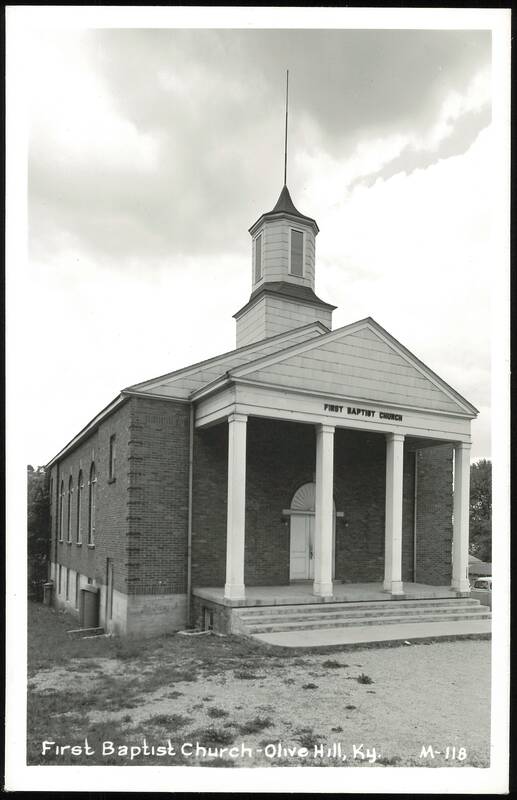 First Baptist Church, Olive Hill Kentucky