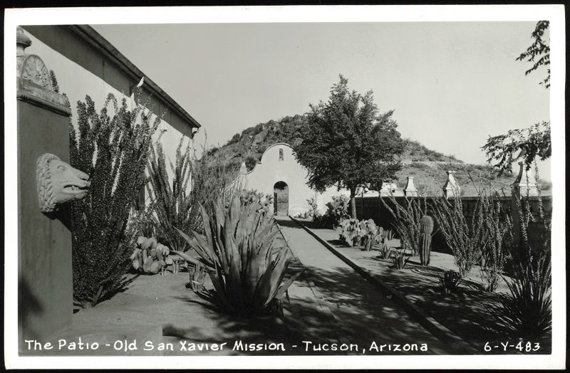 The Patio - Old San Xavier Mission Tucson Arizona