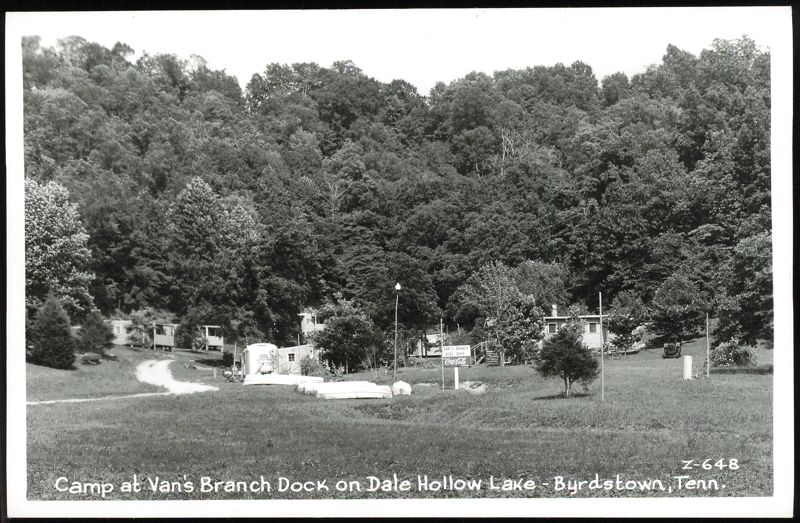 Camp at Van's Branch Dock on Dale Hollow Lake Byrdstown Tennessee