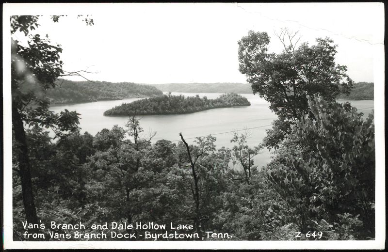 Van's Branch and Dale Hollow Lake from Van's Branch Dock Byrdstown Tennessee