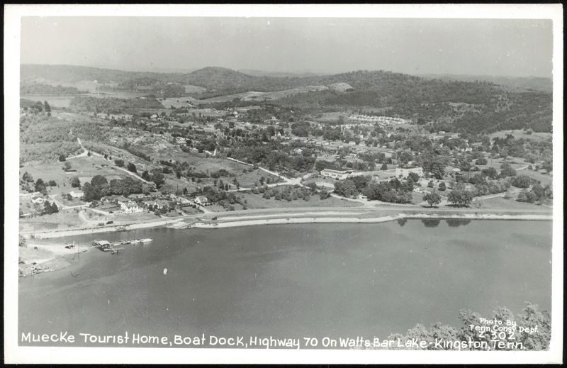Muecke Tourist Home, Boat Dock, Highway 70 On Watts Bar Lake Kingston Tennessee