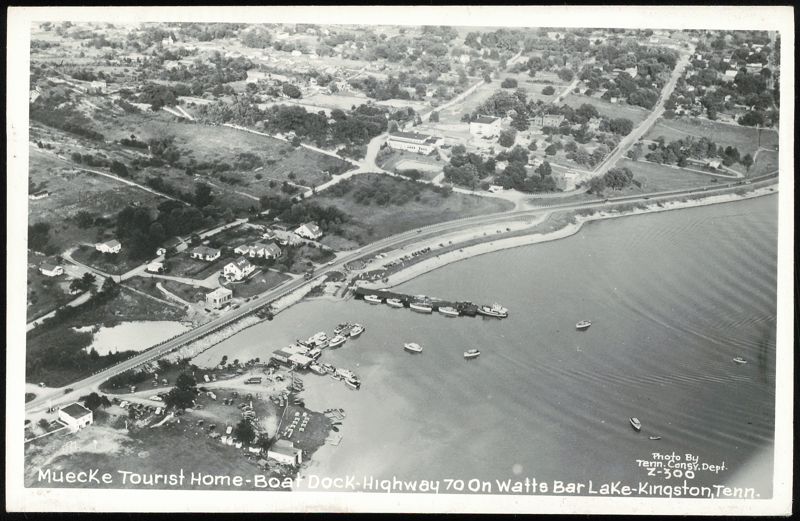 Muecke Tourist Home-Boat Dock-Highway 70 On Watts Bar Lake Kingston Tennessee