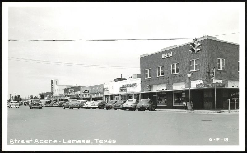 Street Scene, Lamesa, Texas