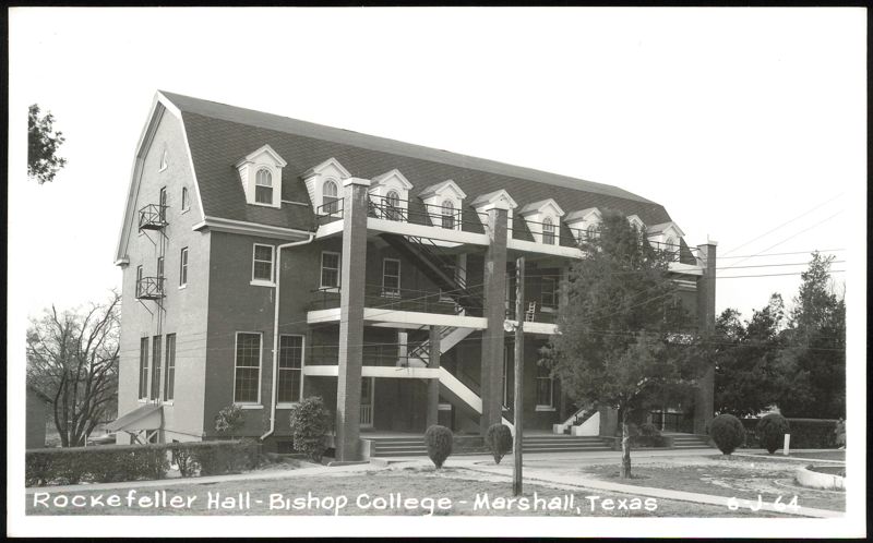 Rockefeller Hall - Bishop College Marshall Texas