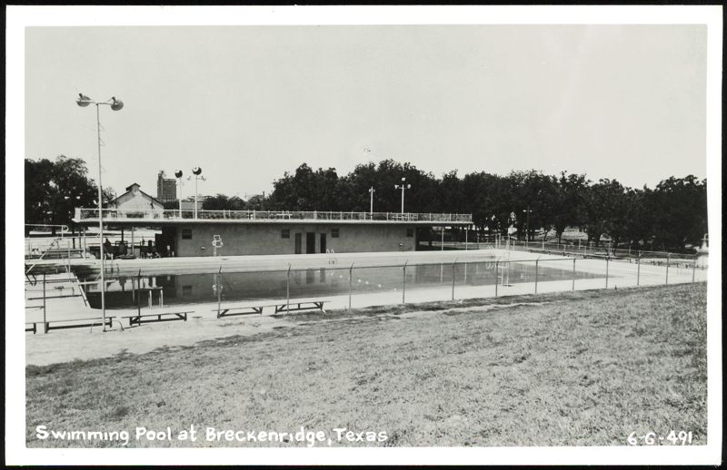 Swimming Pool at Breckenridge Texas