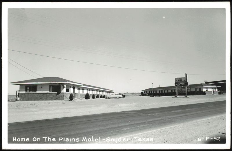 Home On The Plains Motel Snyder Texas