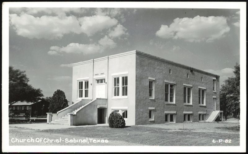 Church of Christ Building, Sabinal, Texas