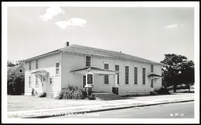 First Baptist Church Building Sabinal Texas