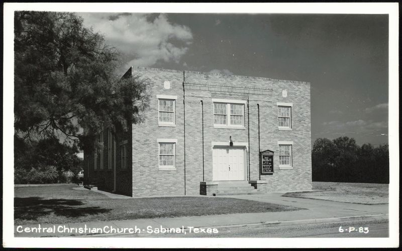 Central Christian Church Sabinal Texas