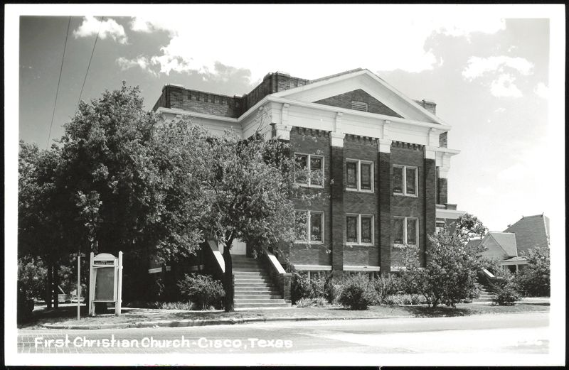 First Christian Church Cisco Texas