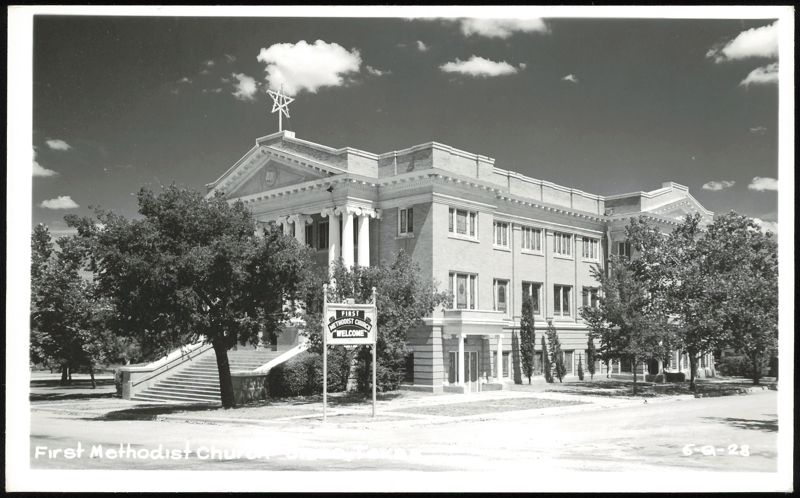 First Methodist Church Building Cisco Texas