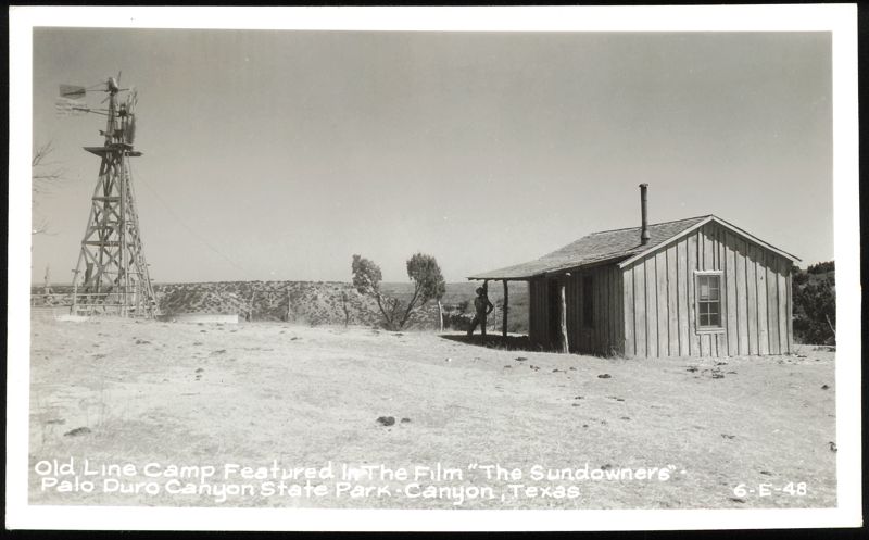 Old Line Camp Featured In The Film The Sundowners Canyon Texas