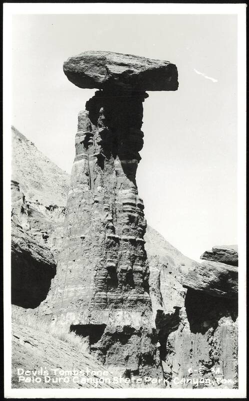 Devils Tombstone - Palo Duro Canyon State Park Texas
