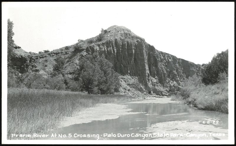 Prairie River At No.5 Crossing - Palo Duro Canyon State Park Texas
