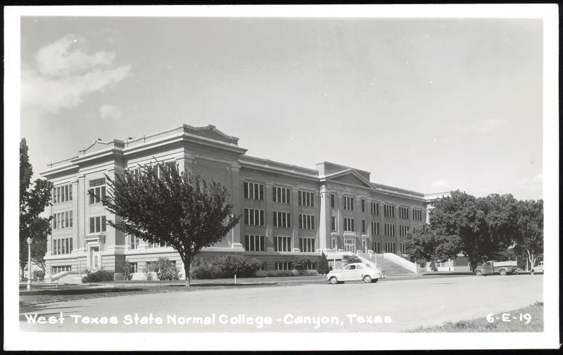 West Texas State Normal College - Canyon, Texas