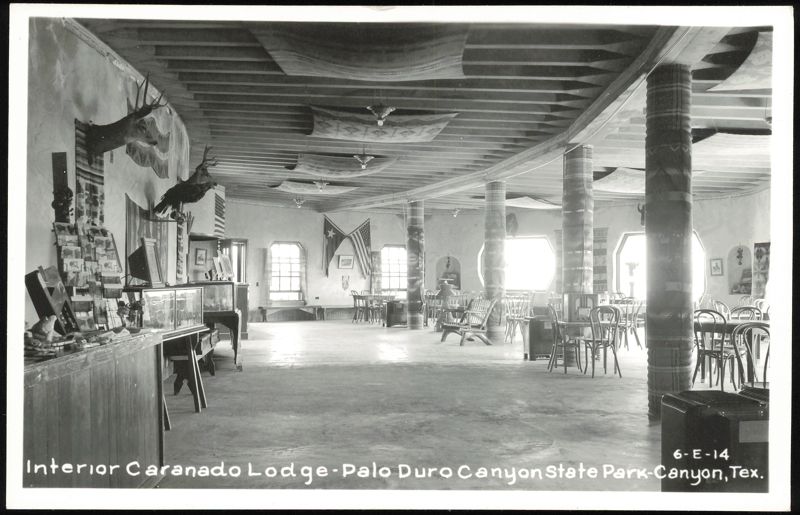 Interior Caranado Lodge, Palo Duro Canyon State Park Texas