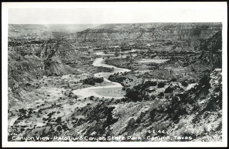Canyon View - Palo Duro Canyon State Park Texas