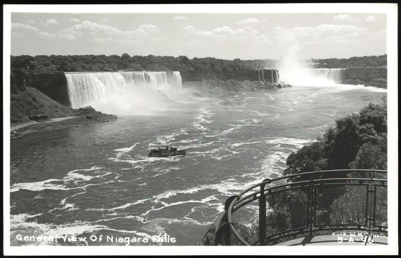 General View of Niagara Falls New York
