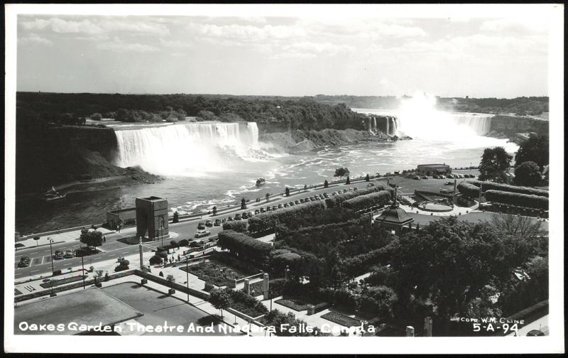 Oakes Garden Theatre and Niagara Falls New York